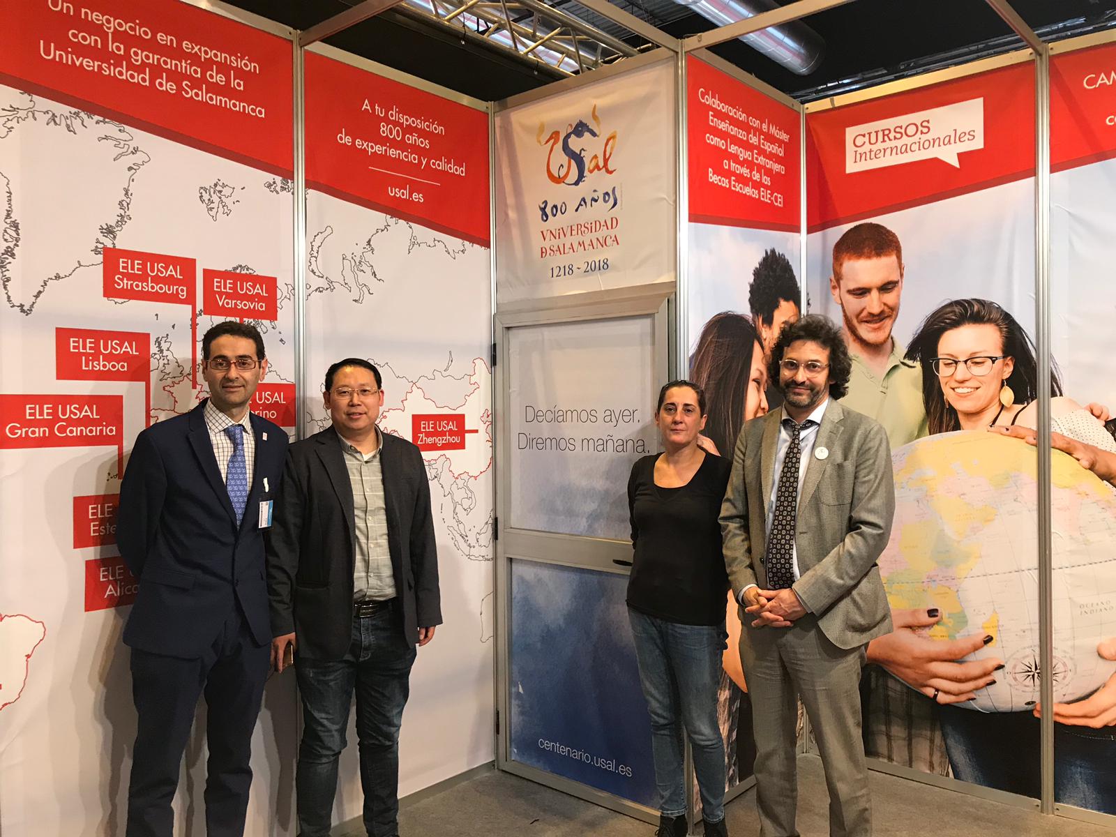 ELE USAL participan en la feria expofranquicia